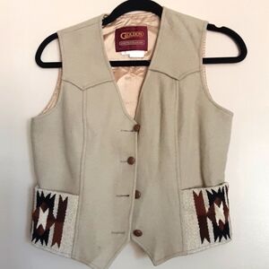 Pioneer Wear Golden Collection Wool Vest